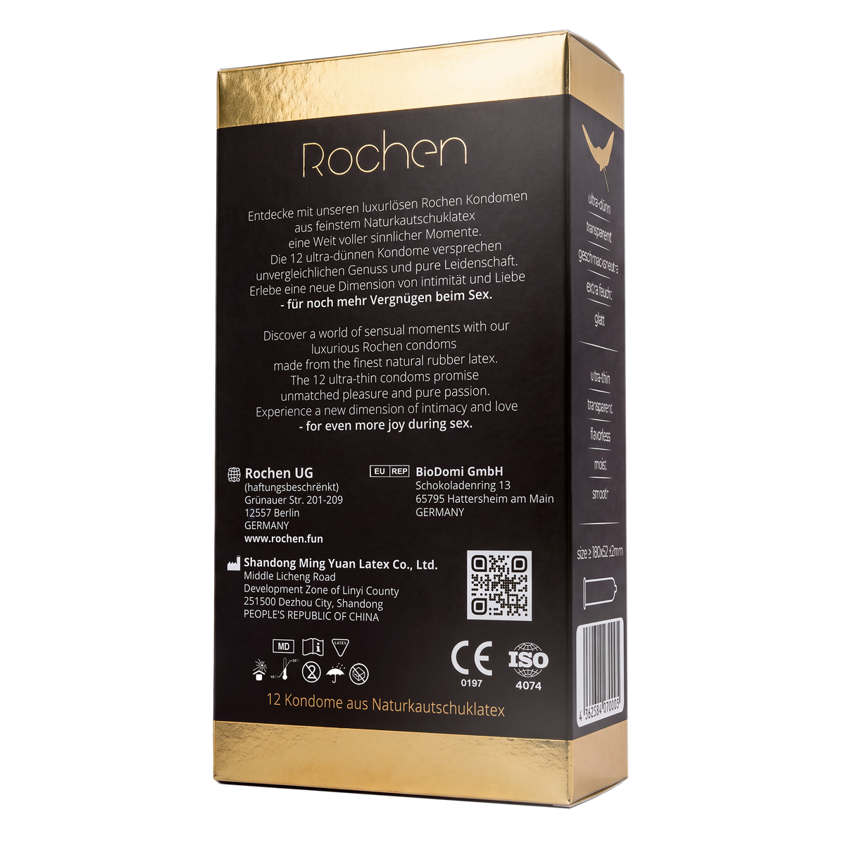 Rochen Luxus Kondome - Ultra Thin