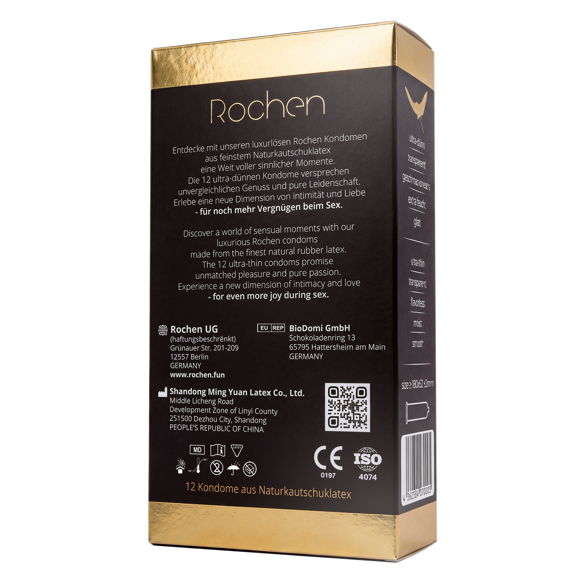 Rochen Luxus Kondome - Ultra Thin